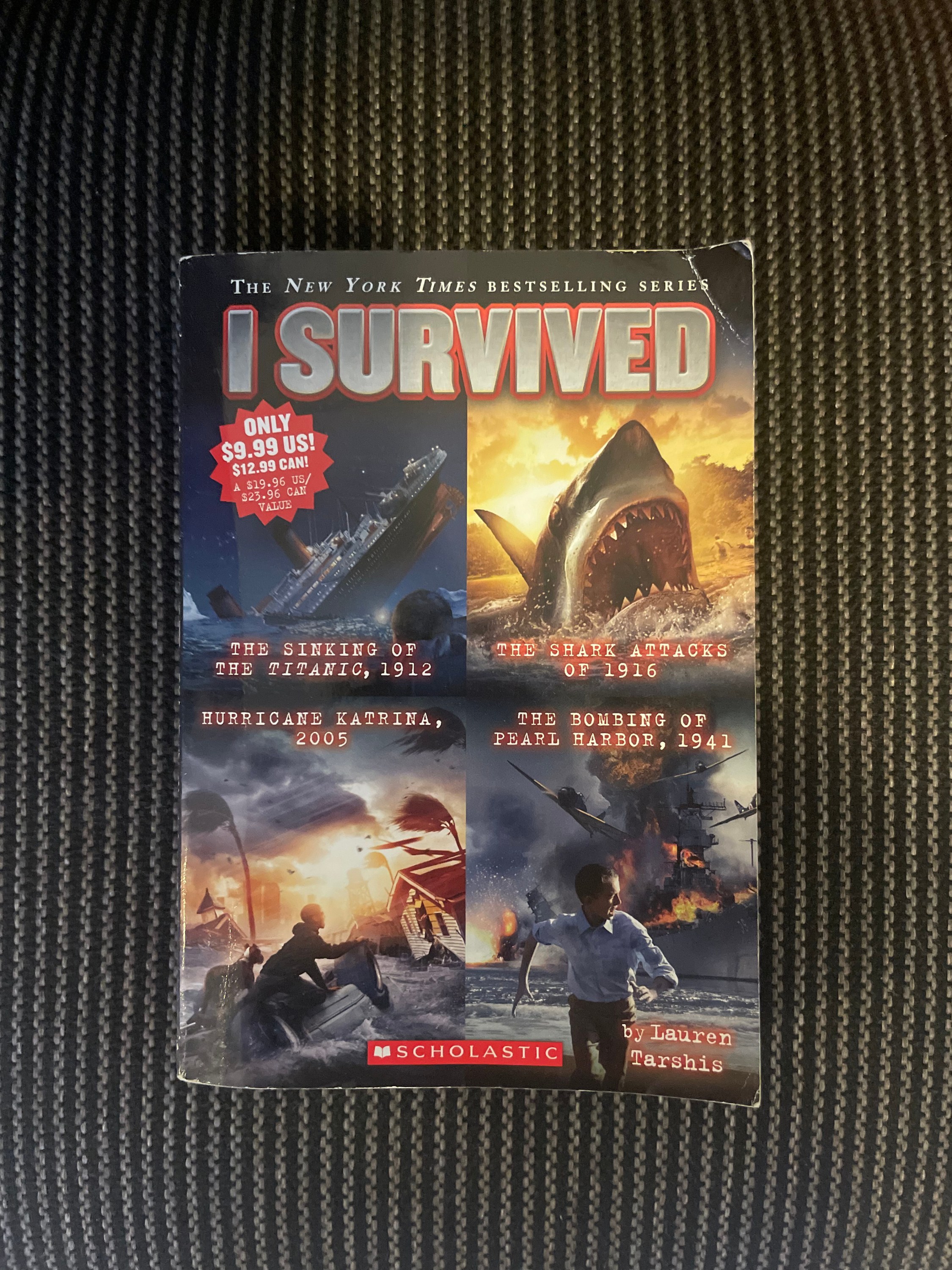 I survived by Lauren Tarshis - first 4 books