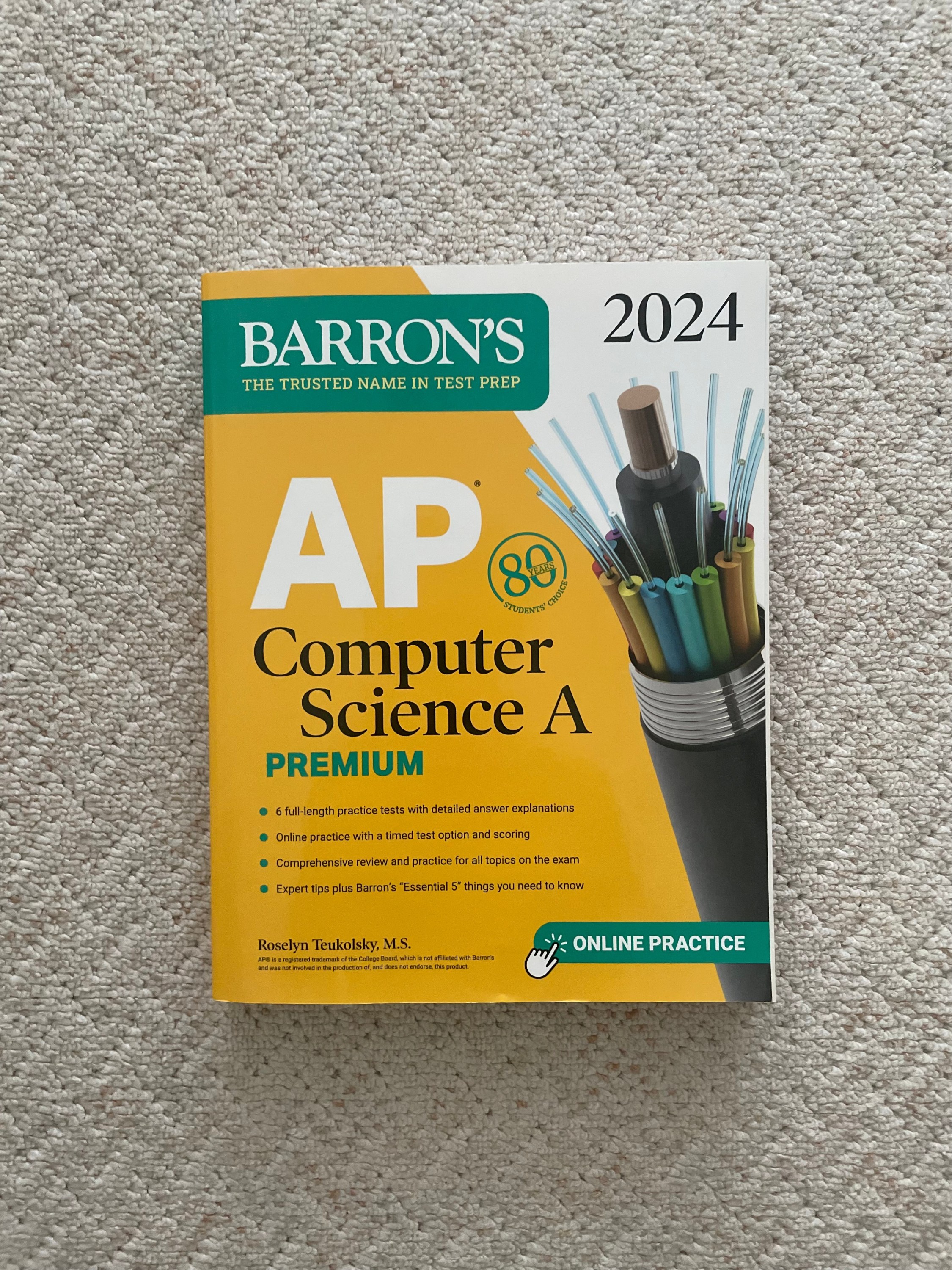 AP Baron's Computer Science A 2024 Premium