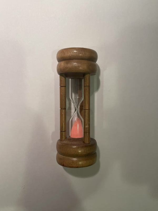 Wooden Hourglass