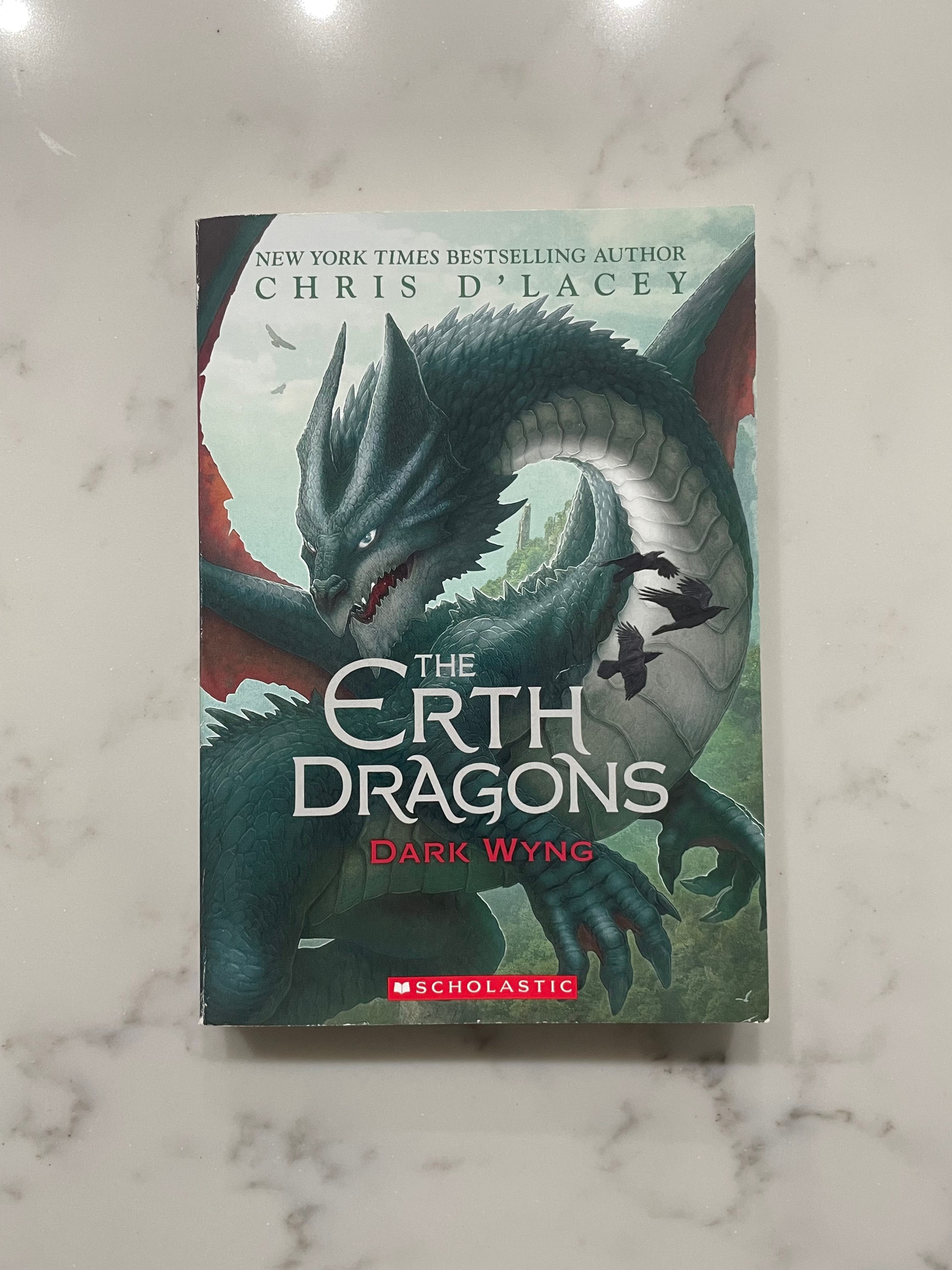The Earth Dragons Dark Wyng by Chris D'Lacey