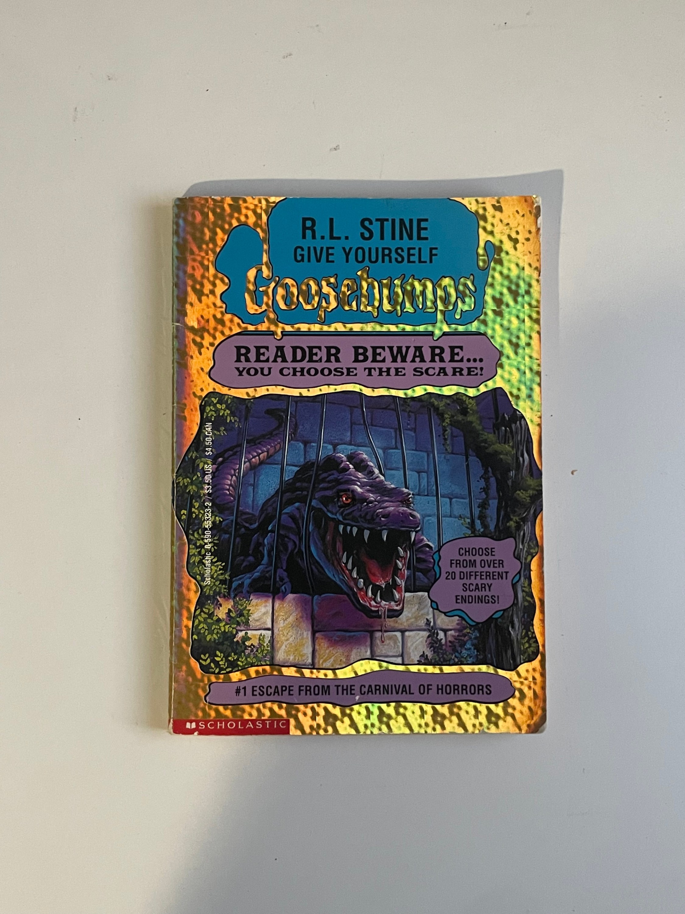 Goosebumps #1 Escape from the carnival or horrors